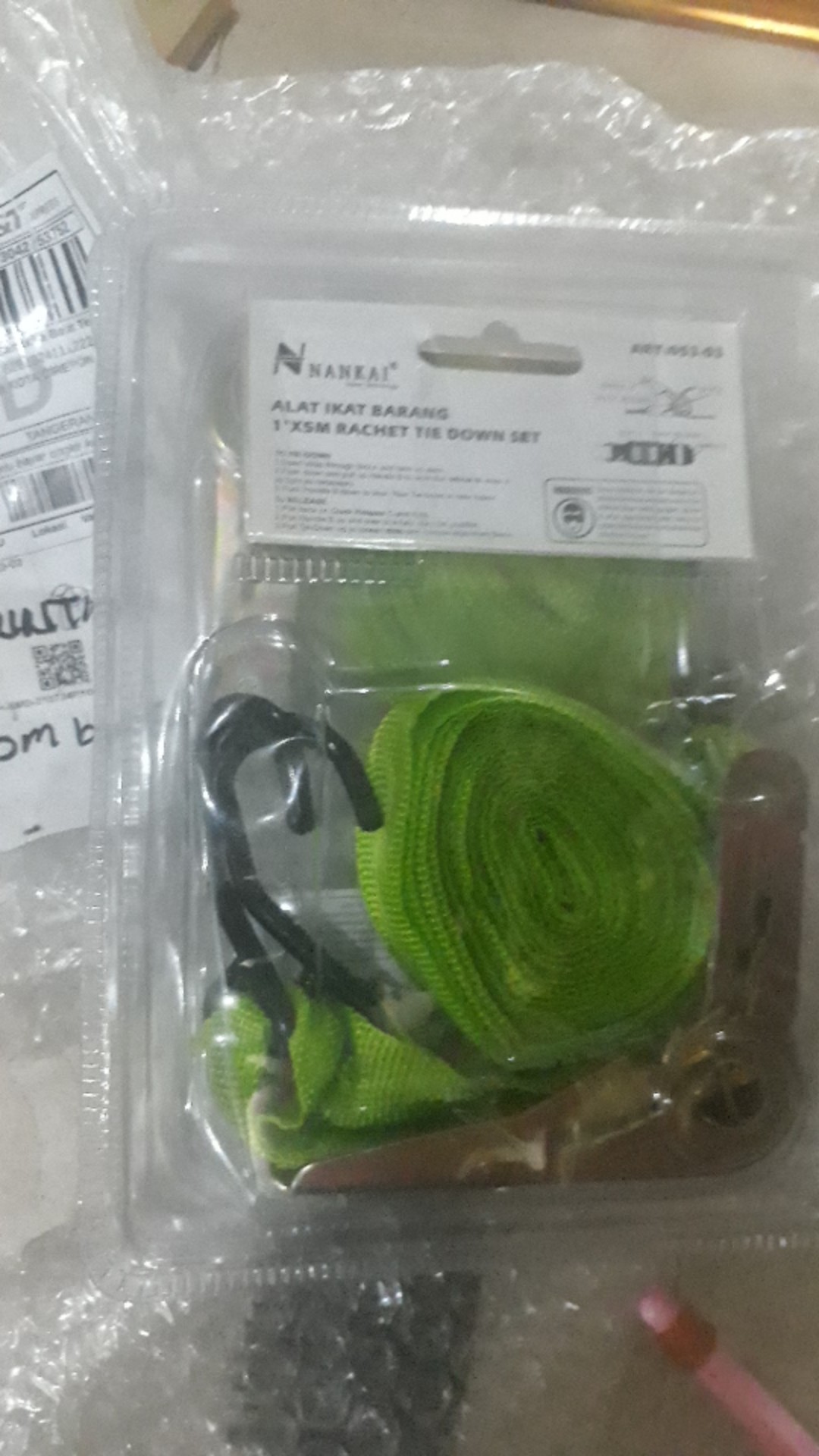 Nankai Ratchet Tie Down 1 Inch X 5 M Tali Rachet Pengikat Barang Motor
