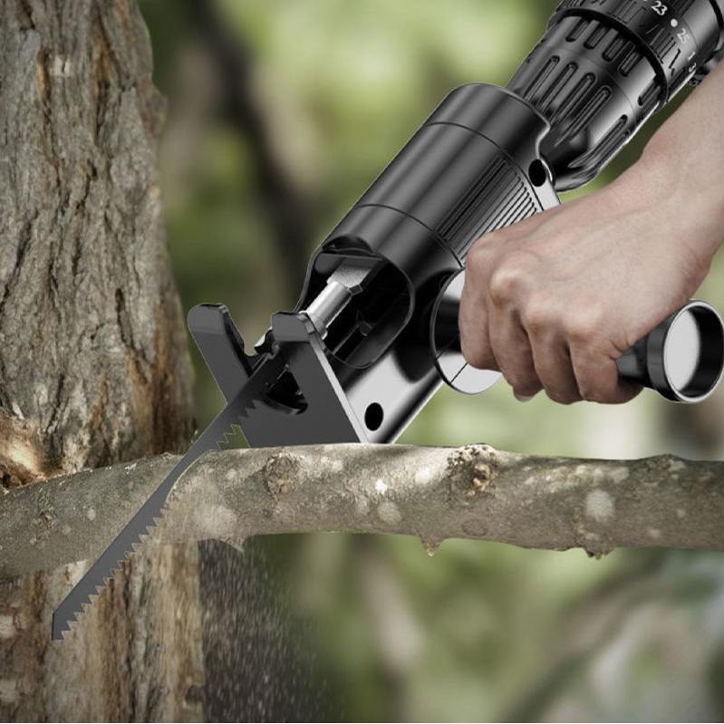 Adapter Mesin Jig Saw - Adaptor Bor ke gergaji Mesin gerjagi bor tangan konektor bor tangan