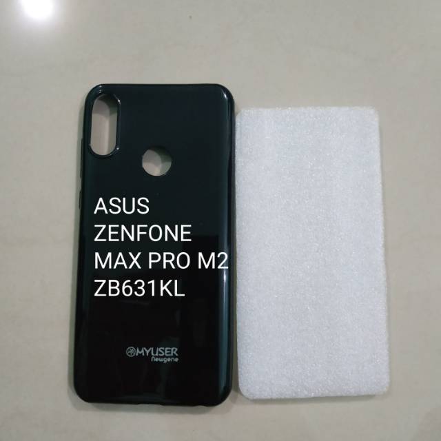 Silikon karet hitam asus zenfone max pro m2 zb631KL mantap murah soft