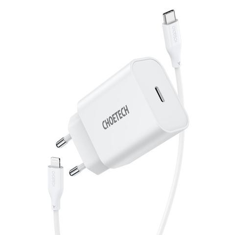 Wall charger Choetech Usb type c pd 3.0 Quick charge 20w 3A for iphone android Q5004 - Travel charger fast charging 5004