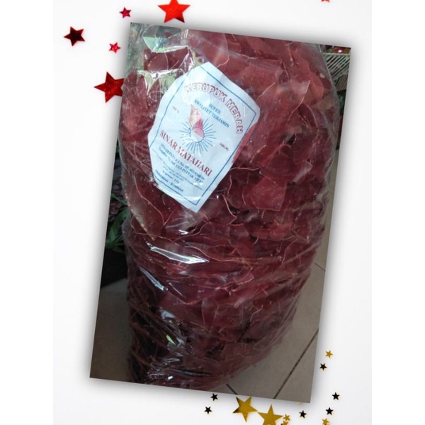 

Kerupuk merah