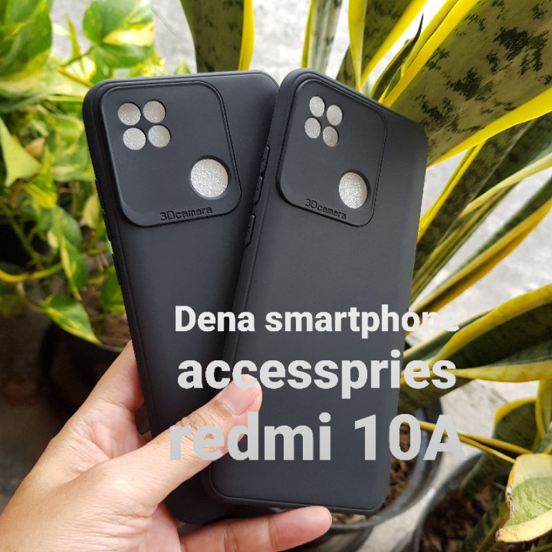 Soft Case Silikon Black Matte Xiaomi Redmi 10A