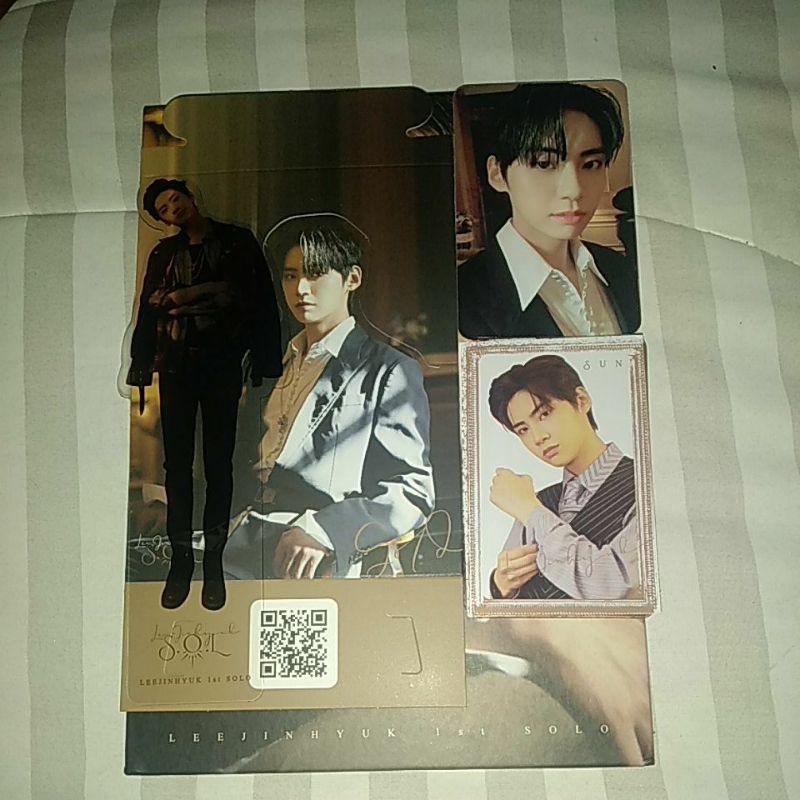 Photocard, bookmark standee lee jin hyuk album S.O.L sol SOL S O L