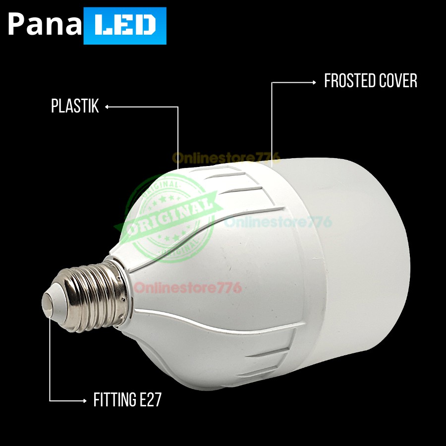 Bohlam Lampu LED - Lampu LED - Bohlam LED - Panaled 30W - Lampu LED Panaled 30 Watt Garansi 1 Tahun