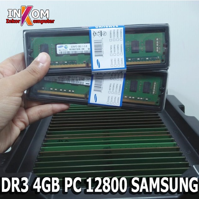 RAM MEMORY PC KOMPUTER  DDR3  4GB 10600/12800