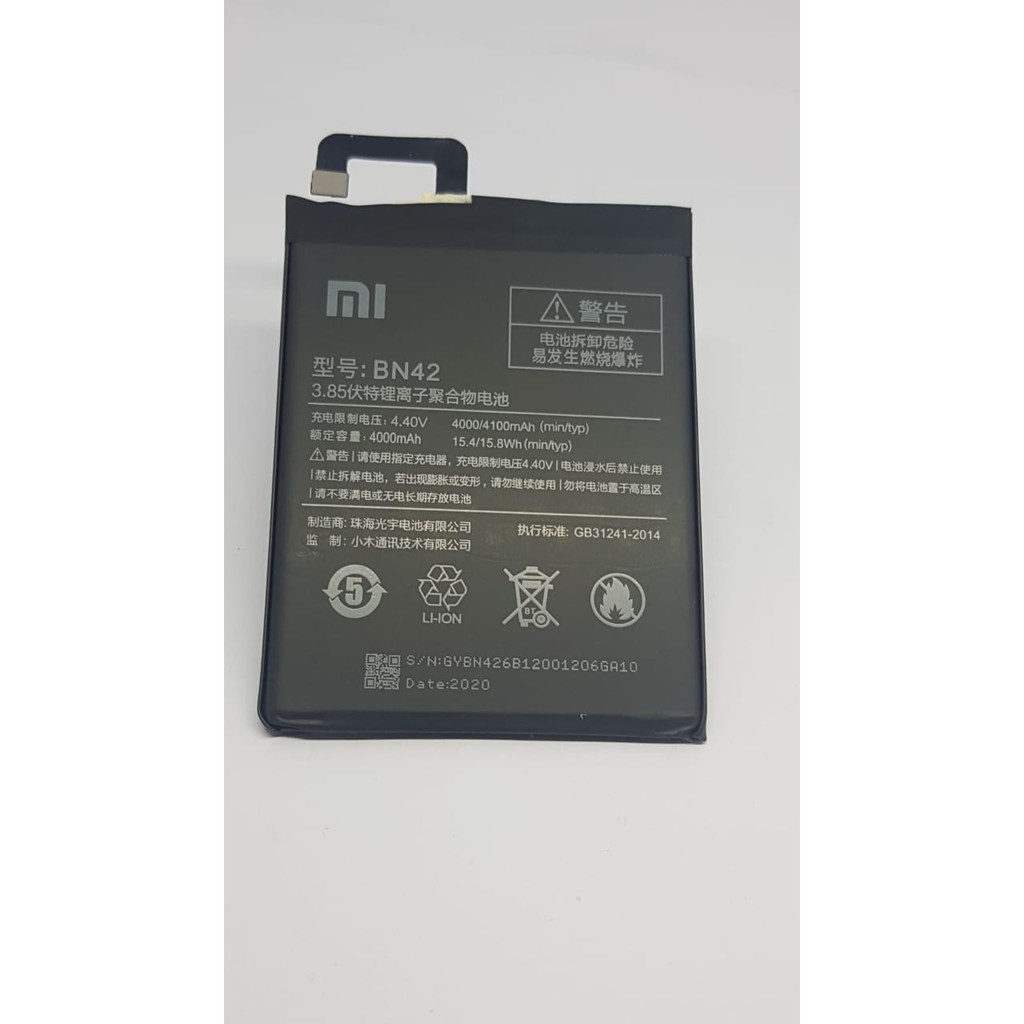 Baterai Battery Original Xiaomi Redmi 4 BN42 BN 42