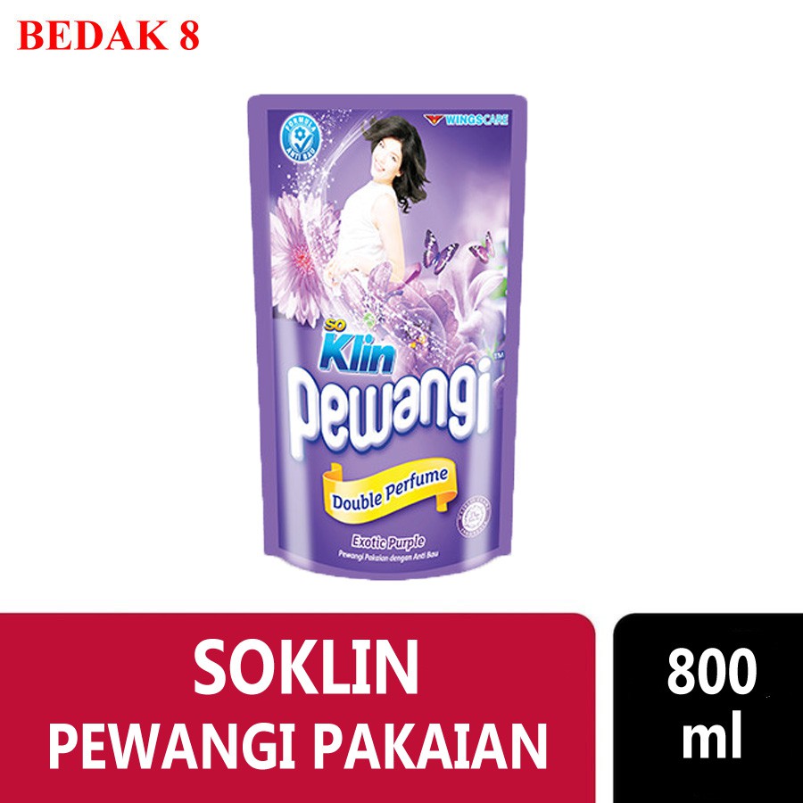 Soklin Pewangi Pakaian 800 ml