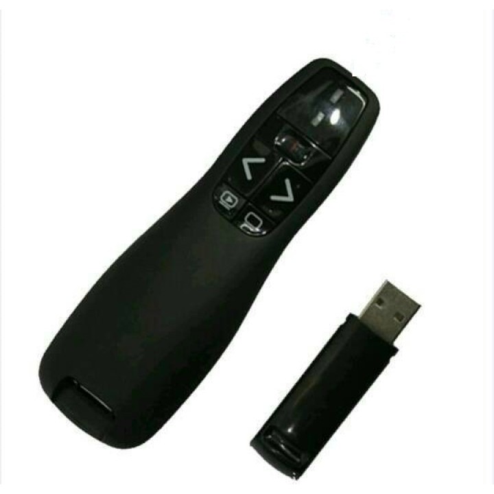 R400 - Wireless Presenter 2.4GHz Remote with Laser Pointer