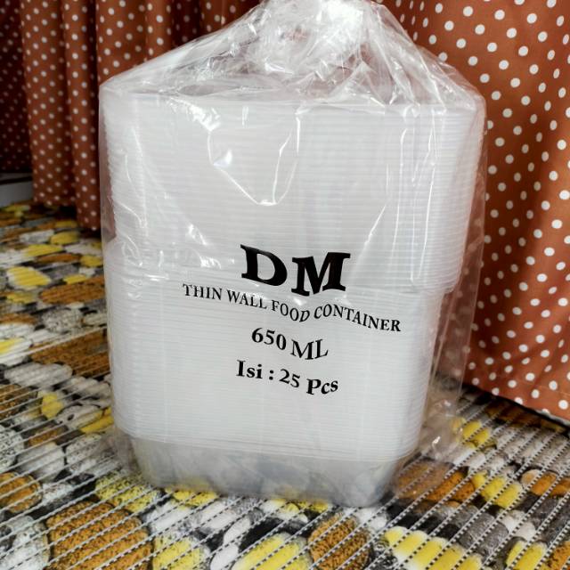 Thin wall DM 650ml
