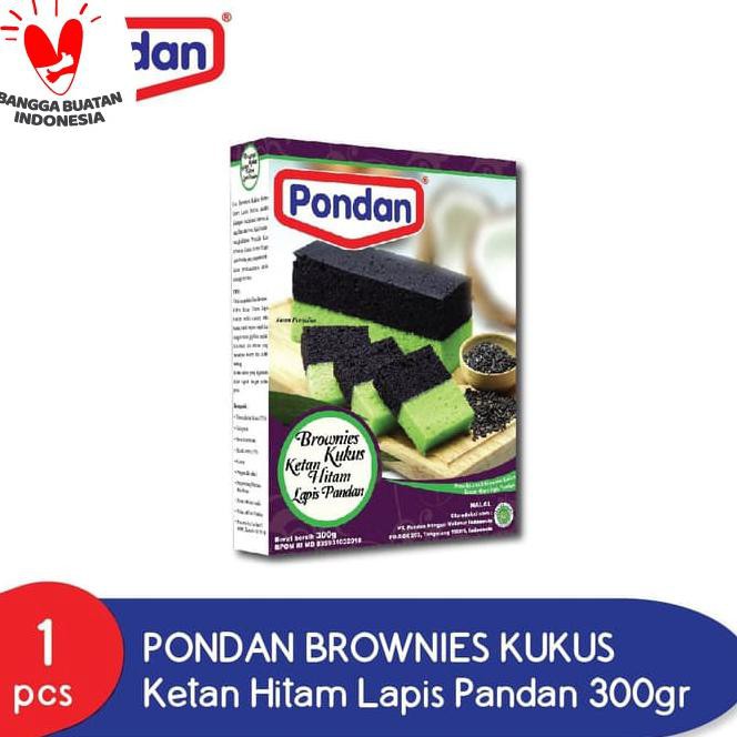 

TYVM PONDAN BROWNIES KUKUS KETAN HITAM LAPIS PANDAN - BROWNIES STICKY RICE FH2M