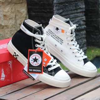 converse chuck taylor off white black