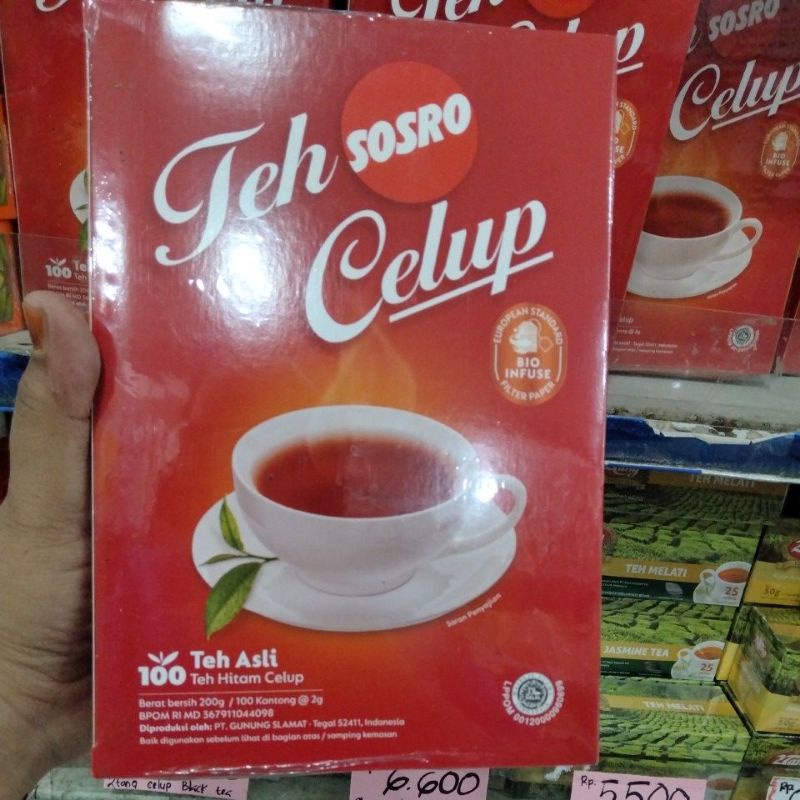 

teh celup sosro 100pc