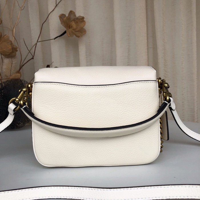 Tas Wanita Coach handbags new style retro cowhide shoulder bag