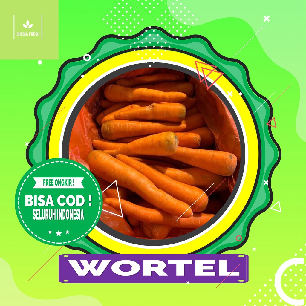 

Shesia Fresh - Wortel Organik 500 gram
