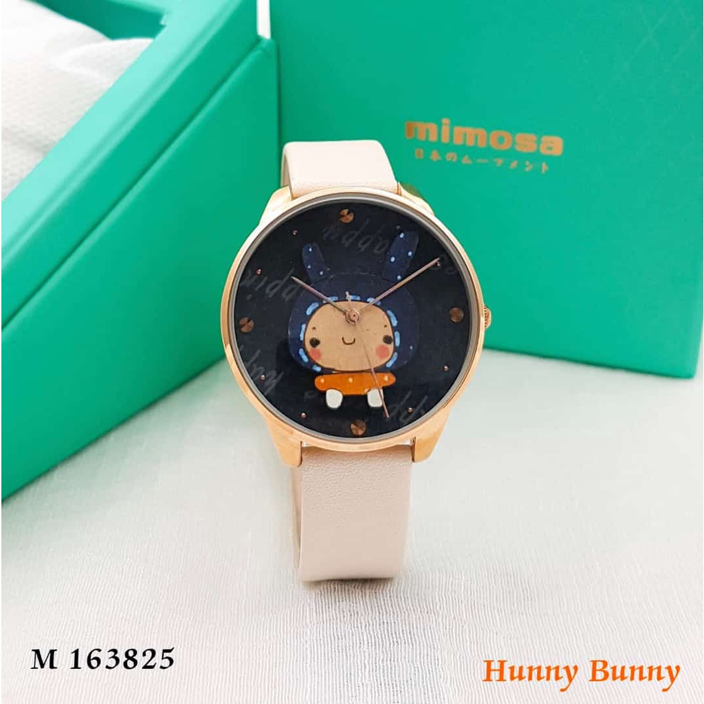 JAM TANGAN WANITA MIMOSA HUNNY BUNNY ORIGINAL
