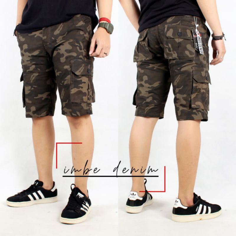 CELANA CARGO PENDEK LORENG IMBE ORIGINAL QUALITY