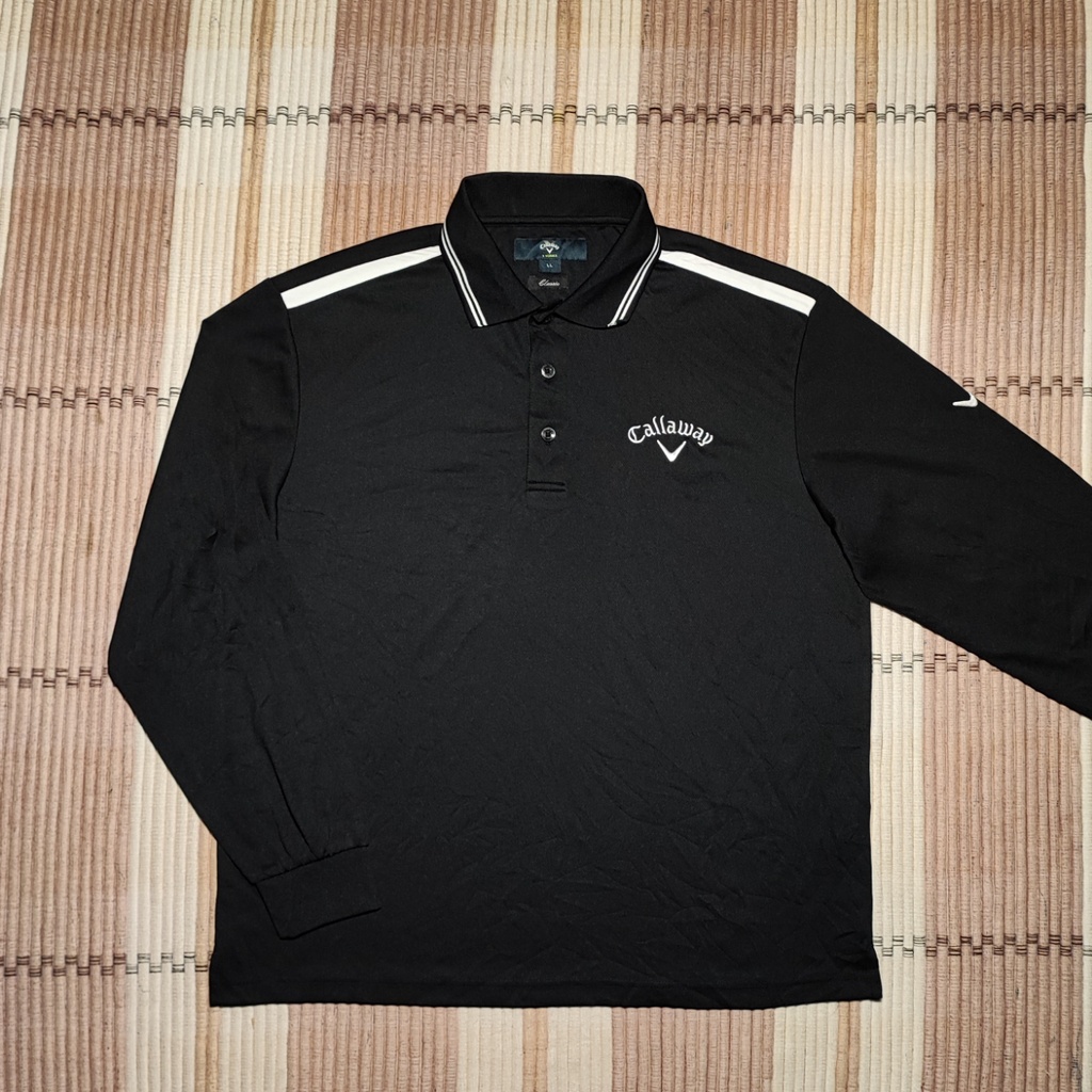 Kaos Polo Dry Pria CALLAWAY GOLF CLASSIC Big Size XL Second Preloved