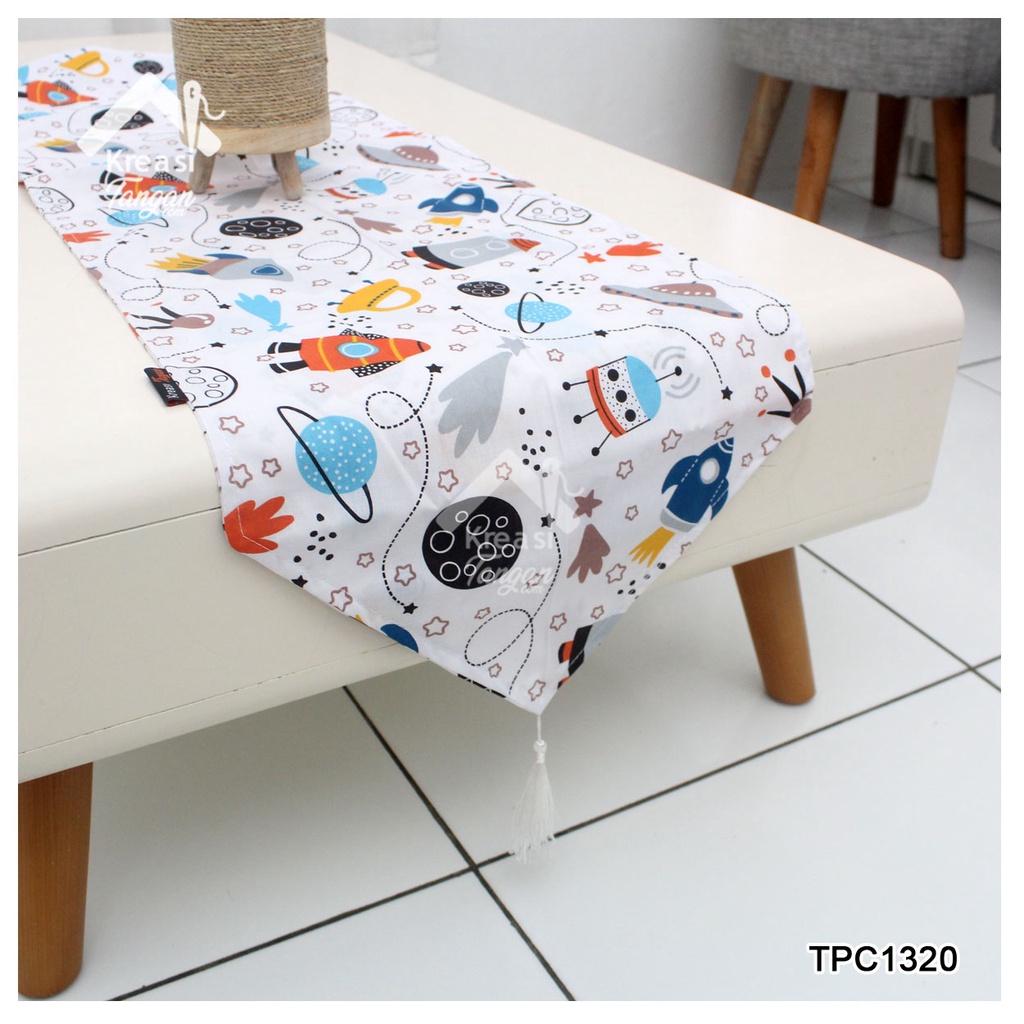 Taplak Meja / Table Runner Ukuran 105x30 - 150x35 TPC1322