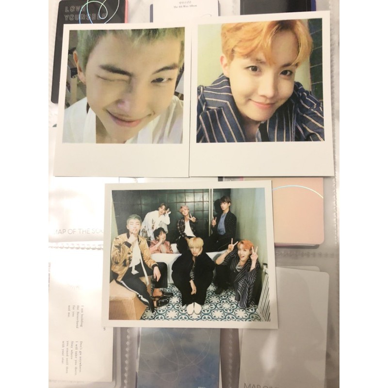 Bts Wings Photocard Namjoon/JHope/Group