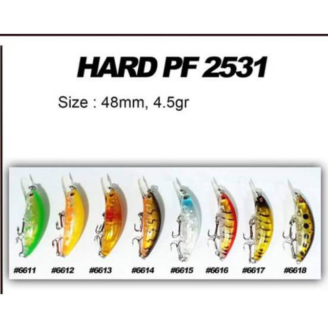 MINNOW HINOMIYA PF 2531