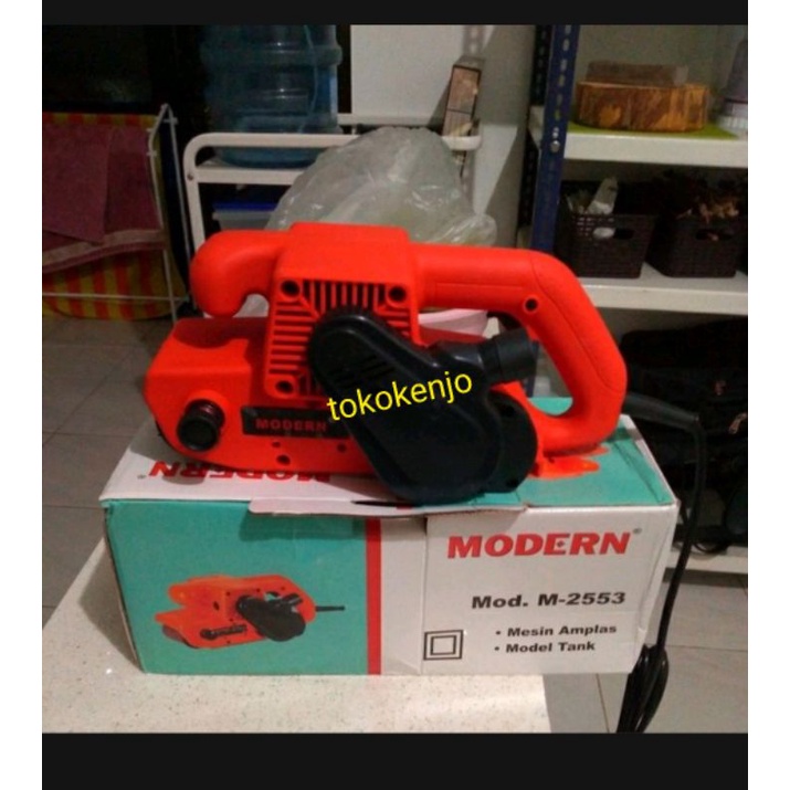belt sander modern mesin amplas kayu modern m2553