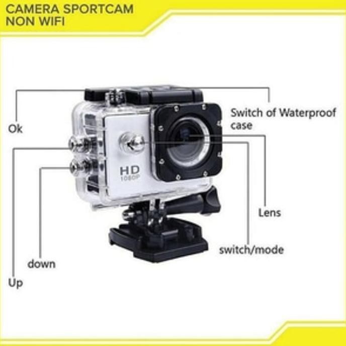 PROMO CAMERA SPORTCAM NON WIFI / ACTION CAM / GOPRO TERLARIS