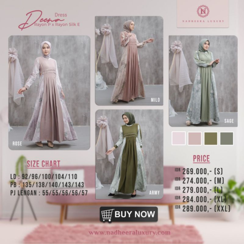 Deena dress by Nadheera Luxury