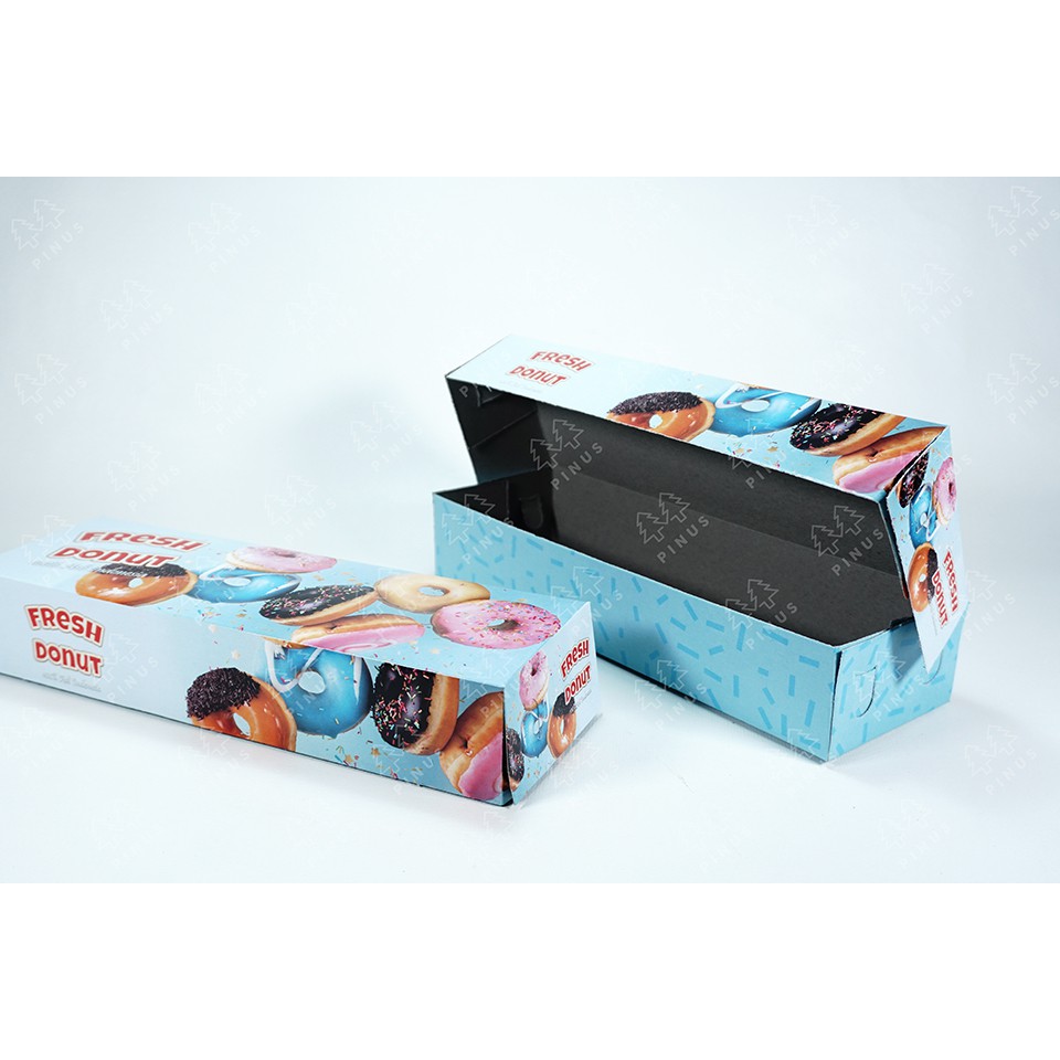 

WDNS DUS DONAT ISI 3 UKURAN 27x9x5cm dan ISI 6 LAMINASI 27x18x5 isi 50 Lembar