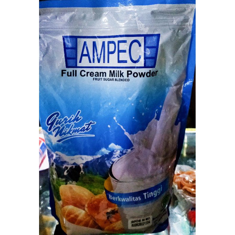 

susu bubuk (premix) ampec 800 gr