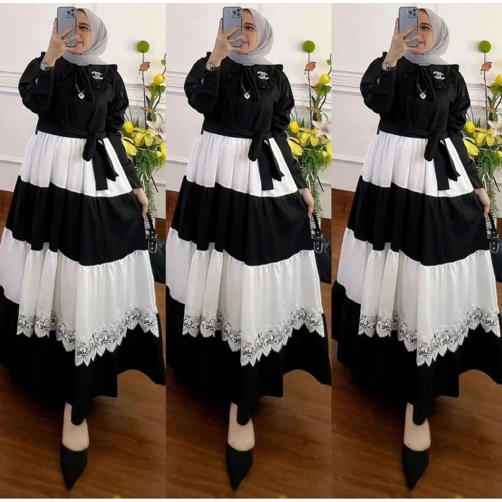 BAHAN SHAKILLA MIX RENDA || ASMIRANDA MAXI JUMBO | GAMIS KONDANGAN | GAMIS SHAKILA JUMBO