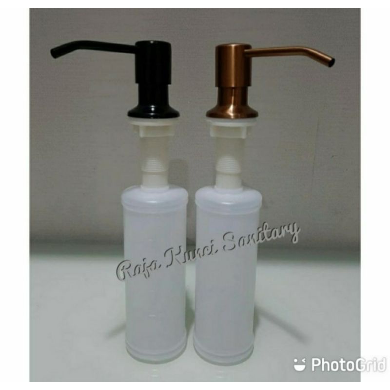 Paket Lengkap Kitchen Sink 8245 Hitam/Black/VALPRA/Onan/Golden Hand/Bolzano/Milan + Kran Mixer Tarik Hitam /Black/Panas Dingin/Dingin