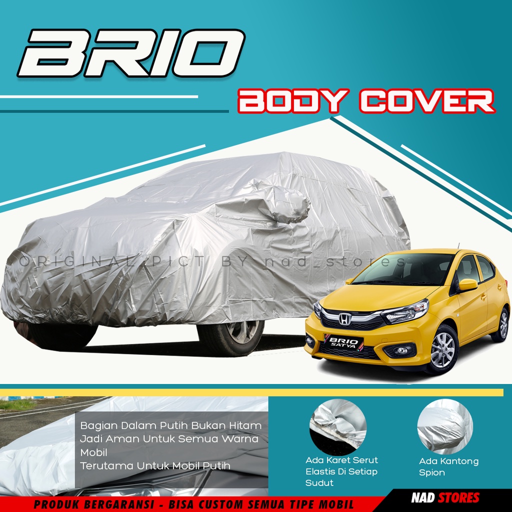 Sarung Mobil Brio Body Cover Mobil Brio honda Polyesther Vw Golf