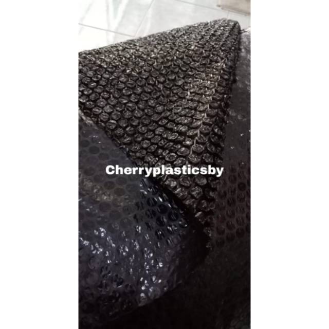 Bubble wrap plastik gelembung hitam 5meter