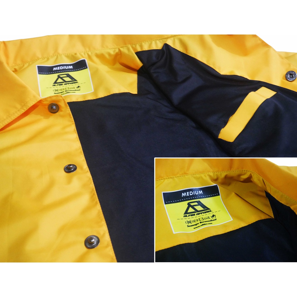 ALFIBI Jaket Coach Waterproof - BARONG BALINESE Edition - Berkualitas - Jaket Pria - Jaket Unisex
