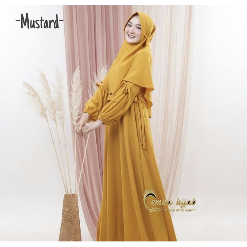 SALE  Habisin Stock Gamis Aiko By EmkaHijab