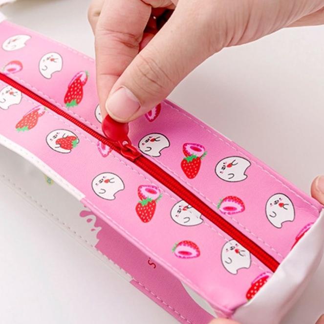 

C-UFT} <☎} Tempat Pensil Alat Tulis Model Kotak Susu Tepak Serbaguna Import HN001