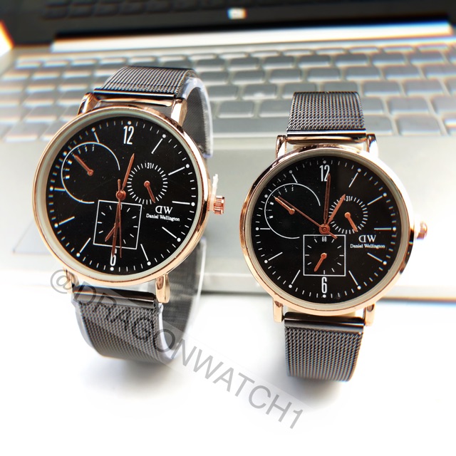 ［Ready Stock］Jam tangan rantai pasir couple Menenun kepadatan tinggi tali pasir  S1108