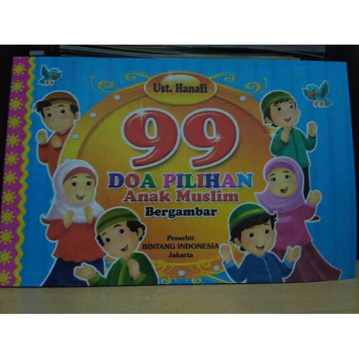 Buku Aktivitas anak 99 Doa anak muslim