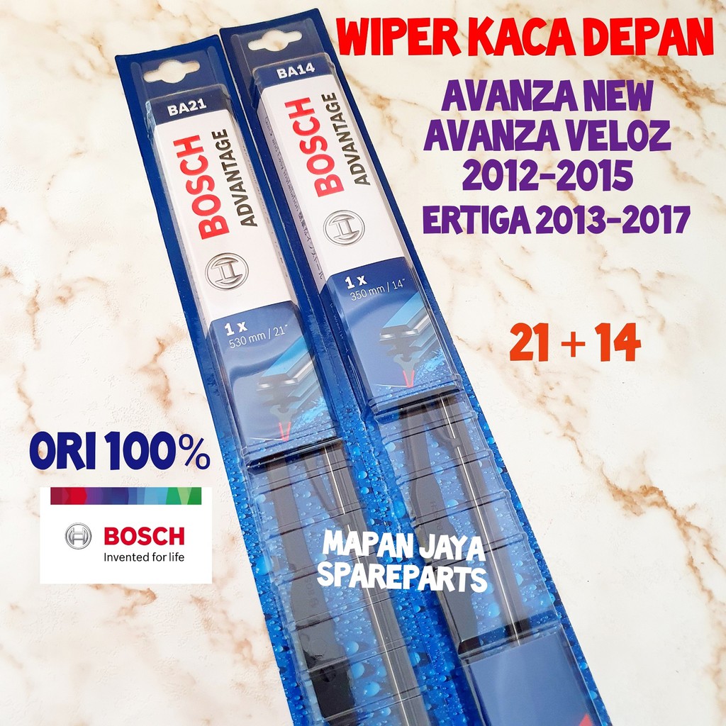 BOSCH WIPER BLADE DEPAN ERTIGA 2012-2017 ORI