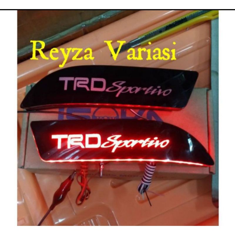 Lampu Reflektor Bumper Belakang Rush Terios 2006 - 2010 TRD Sportivo