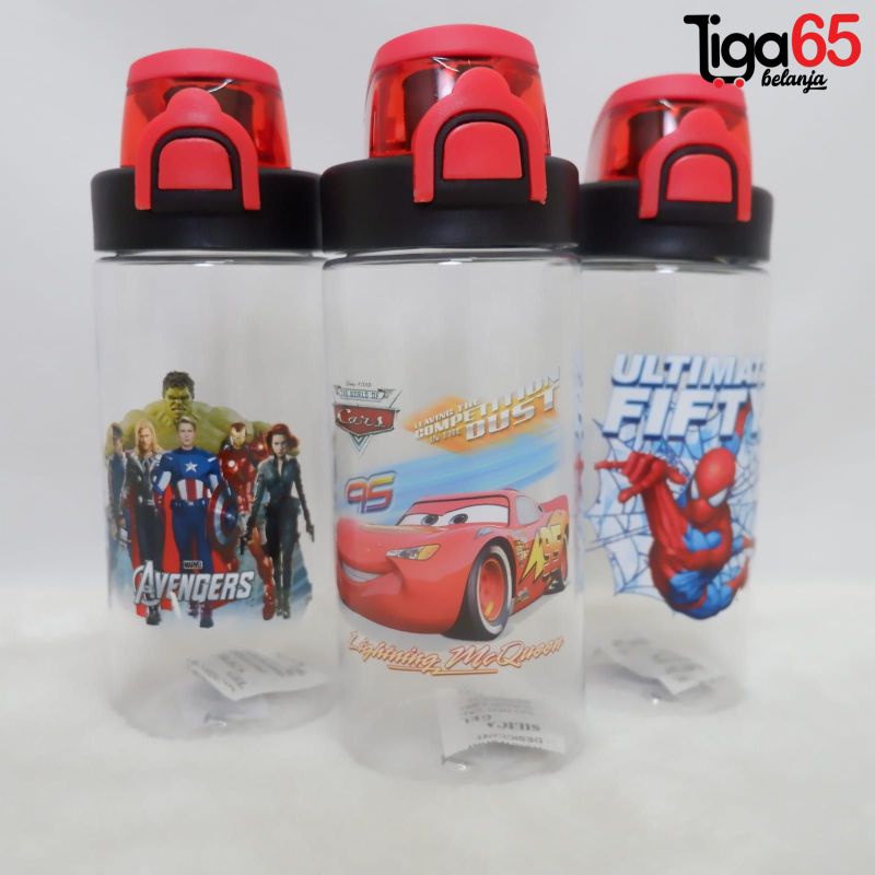 365 Botol Minum Anak Motif Kartun BPA Free / Water Bottle 2006 500ml