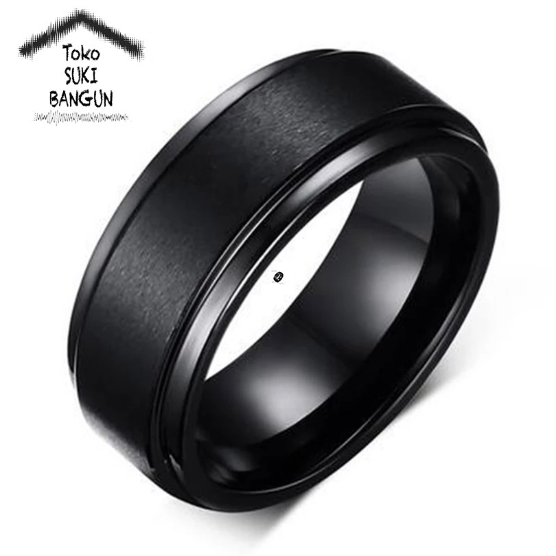 Ring Men / Cincin Pria Armor SATURN Metal Stainless Steel MR-002