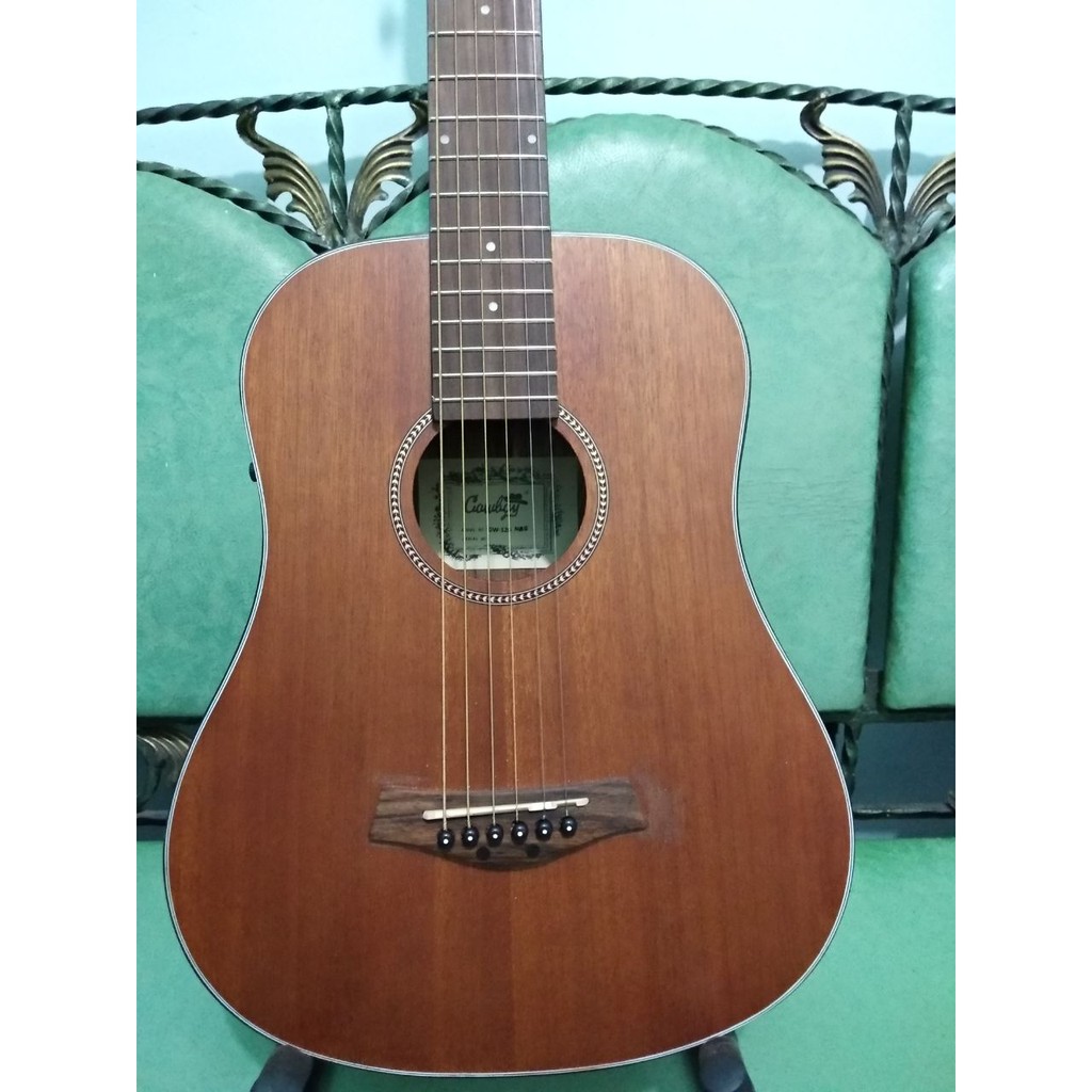 Gitar Akustik Elektrik Cowboy Original Tipe GW-120 NS Ukuran 3/4 Coklat EQ TUNER Cowboy Jakarta