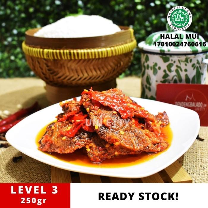 

Dendeng Balado Batokok (Cabe Merah) PEDAS LEVEL 3 - ASLI PADANG