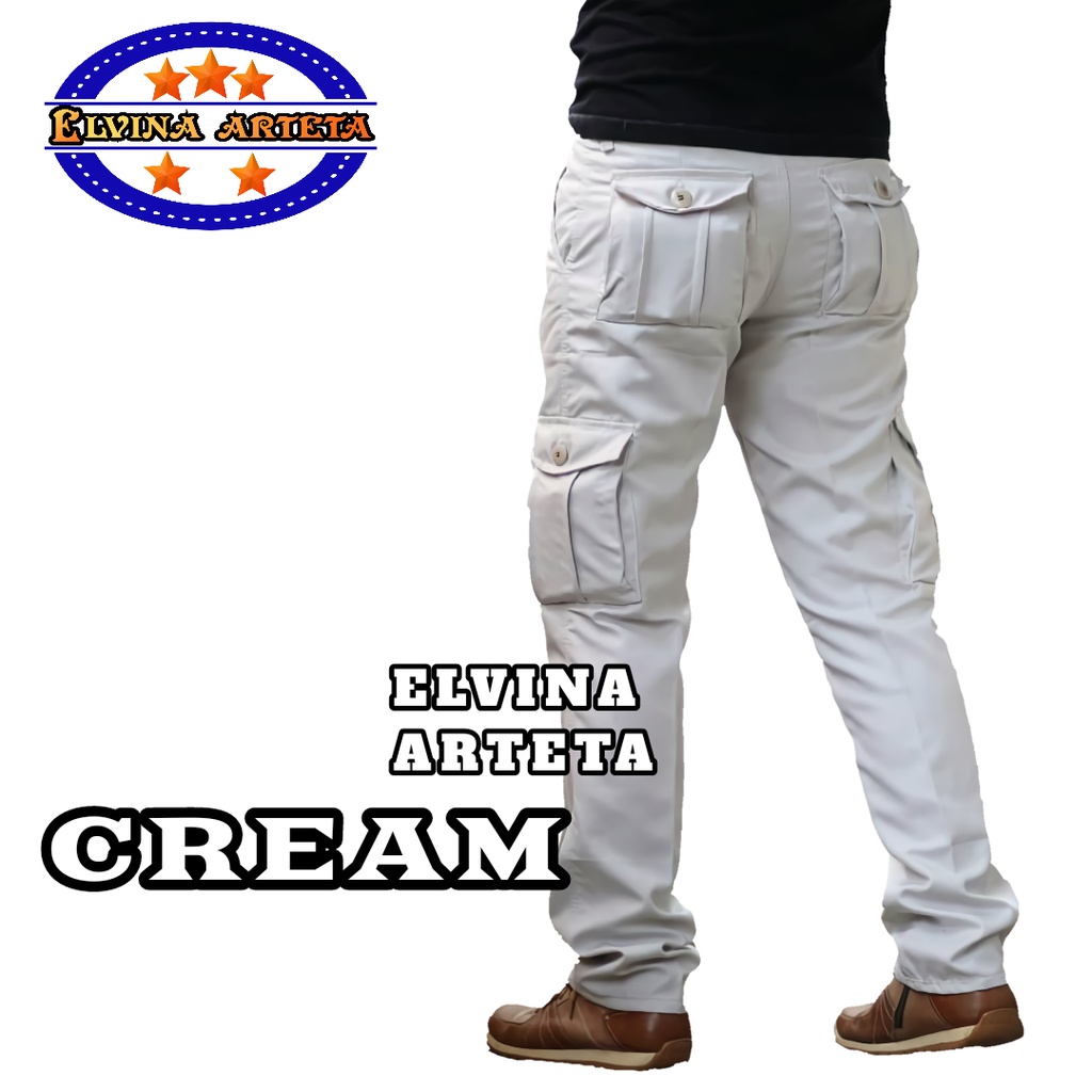 Celana Cargo Panjang Pria Jumbo Big Size 33-48 Reguler Fit Original Distro Premium