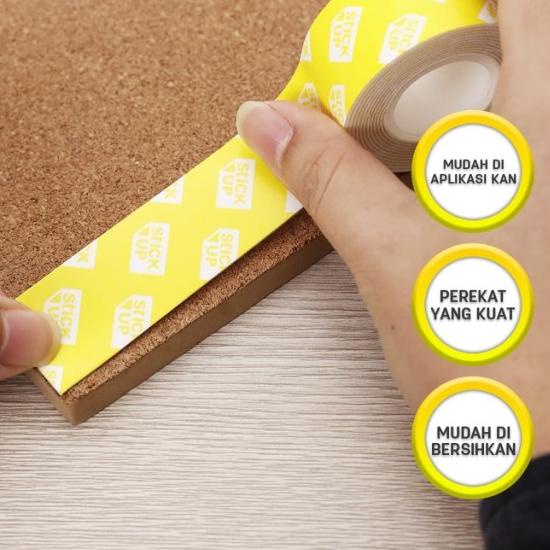 

Ω Deli EA35011 Foam Mounting Tape 25.4mm*1.5m / Isolasi Putih 25.4mm*1.5 ❈