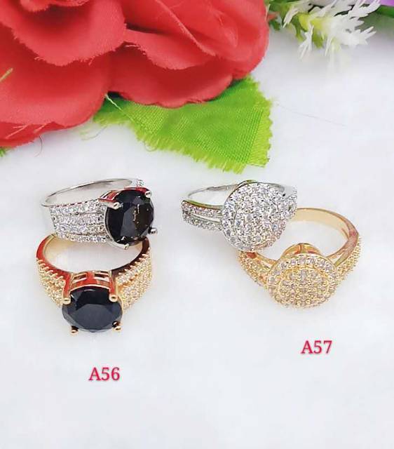 Cincin xuping Permata A56&amp;57