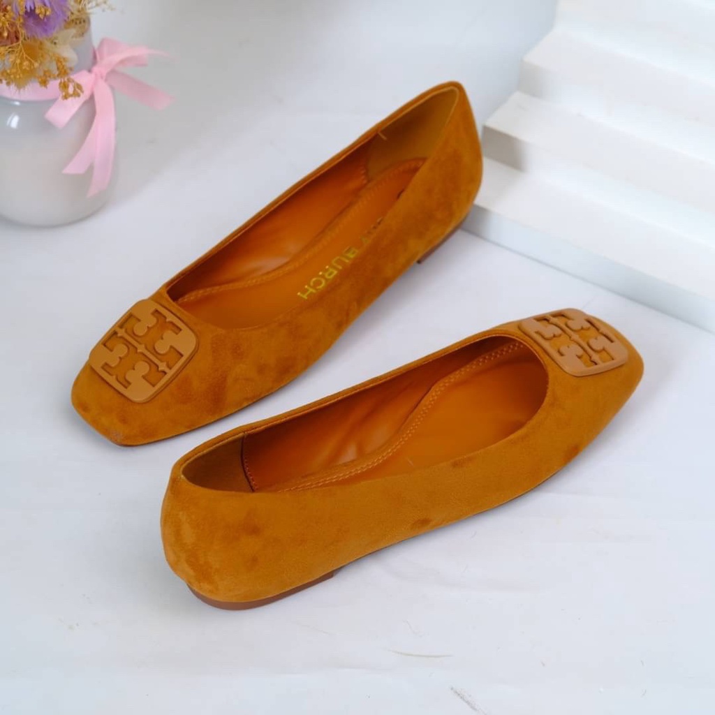 SEPATU WANITA FLAT SHOES TBS06 GEORGIA BALLET EXTENDED WIDTH PREMIUM IMPORT