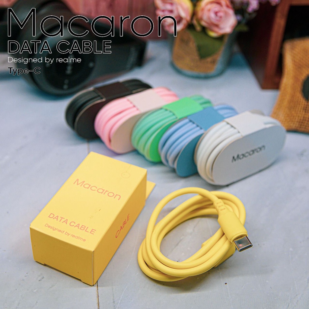 KABEL MACARON CHARGER MICRO USB TYPE C ANDROID - KABEL DATA AESTHETIC NORDIC