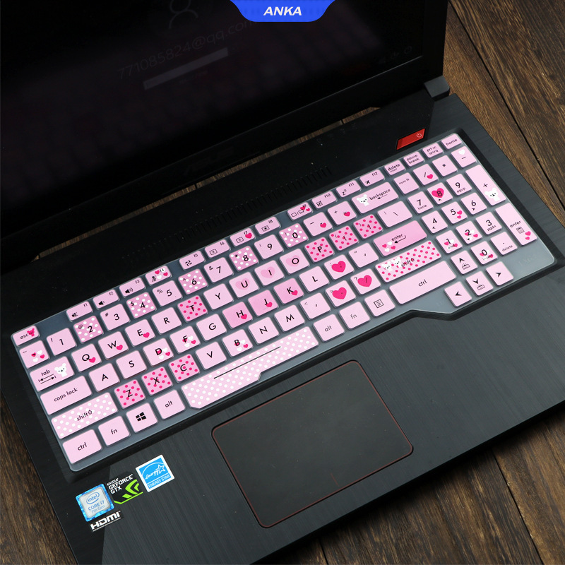 Keyboard Protector Asus ROG TUF FX504 FX63 FX505 GL704 GL503 15 inch TPU Keyboard Cover Protector laptop Keyboard Protector Skin High quality  wireless PC stick cover Annka